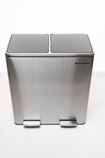 Songmics Garbage Can 2 x 8-Gallon for Kitchen ULTB60NL