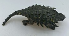 Ankylosaurus Dinosaur Figure Toy Green/Yellow 2