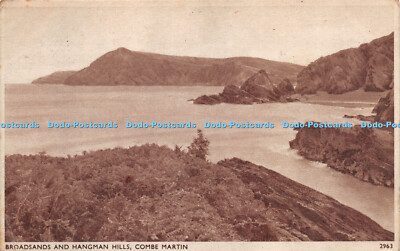 R273271 Broadsands And Hangman Hills Combe Martin No 2963 Solograph Series E A S