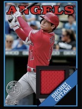 2023 Topps Series 2 1988 Black Relic Patch SHOHEI OHTANI Digital