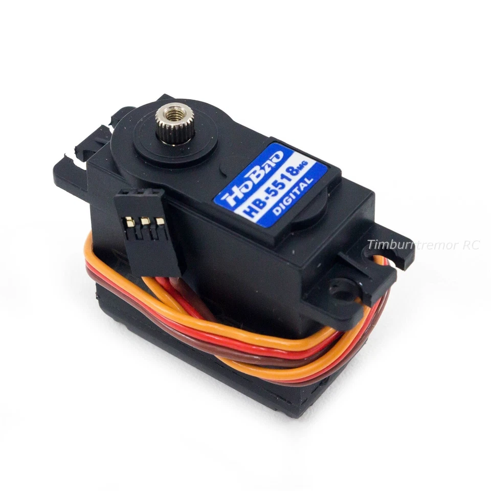 HoBao HB-5518mg Standard Size 18KG Waterproof Steering Servo for 1:10/1:8 RC Car - Image 2 of 2