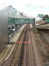 PHOTO  SHEPHERD'S BUSH OVERGROUND STATION THIS NEW STATION WILL BE PART OF THE S