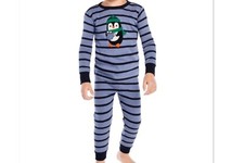 NEW GYMBOREE BOYS TWO PIECE LONG SLEEVE PENGUIN PAJAMAS SIZE 8
