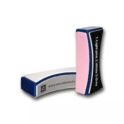 LOT OF 2 Swisa Beauty Sensation Magic Nail Buffer for Nails Shining In 30 Sec
