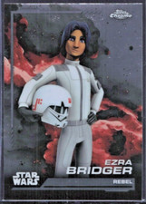2024 Topps Chrome Star Wars 125 Ezra Bridger - Rebel - MINT