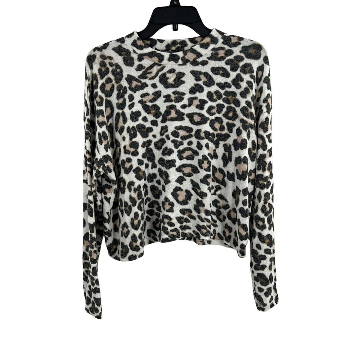Bershka leopard best sale sweater