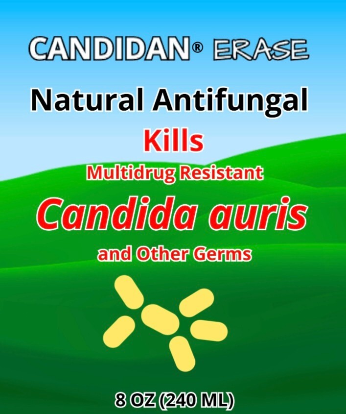 Candidan® Erase Kills Candida auris Natural Antifungal 8 OZ Spray Topical eBay