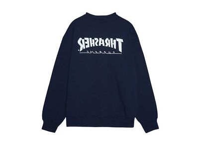Supreme x Thrasher Crewneck Navy | eBay Supreme x Thrasher Crewneck Navy | eBay