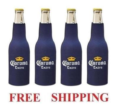 CORONA EXTRA 4 BOTTLE HUGGIE COOLER COOZIE COOLIE KOOZIE NEW