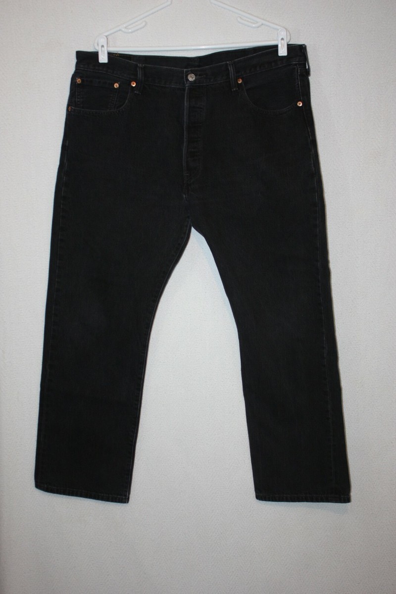 Levi's 501 40x30 (Meas 38X29) Black Jeans Made in Mexico | eBay