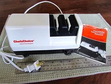 CHEF'S CHOICE Model 300 Diamond Hone Knife Sharpener Electric Made in USA