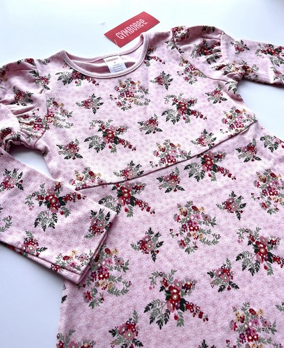 HTF Vintage NWT Gymboree GIRL DETECTIVE 3pc Set Pink Knit Dress Leggings Hair 6 - Picture 2 of 6