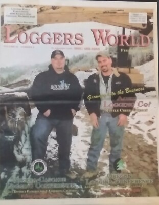 Loggers World California Oregon February 2007 Log Trucker Myrtle Creek Trucking