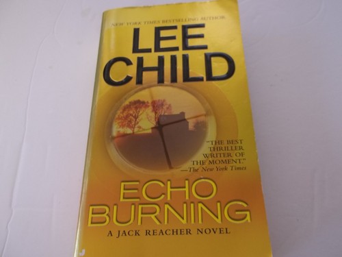 Echo Burning; Jack Reacher paperback, Lee Child - Picture 2 of 2
