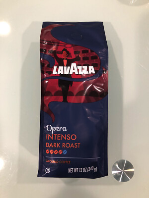 LAVAZZA INTENSO OPERA GROUND COFFEE DARK ROAST 12OZ