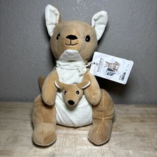 Warmies Kangaroo Plush Microwaveable Heat Pad Lavender Stuffed Stuffy