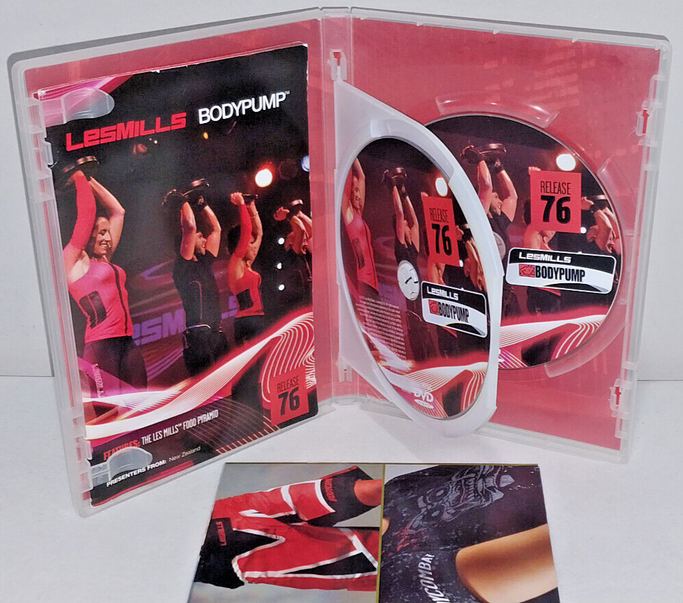 Les Mills BODYPUMP CD / DVD Combo ~YOU PICK YOUR VOLUME Les Mills BODYPUMP CD / DVD Combo ~YOU PICK YOUR VOLUME