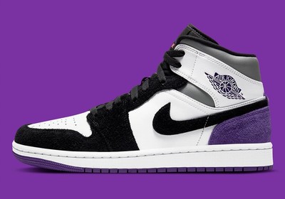 Nike Air Jordan 1 Mid SE 'Court Purple' - 852542 105 | eBay