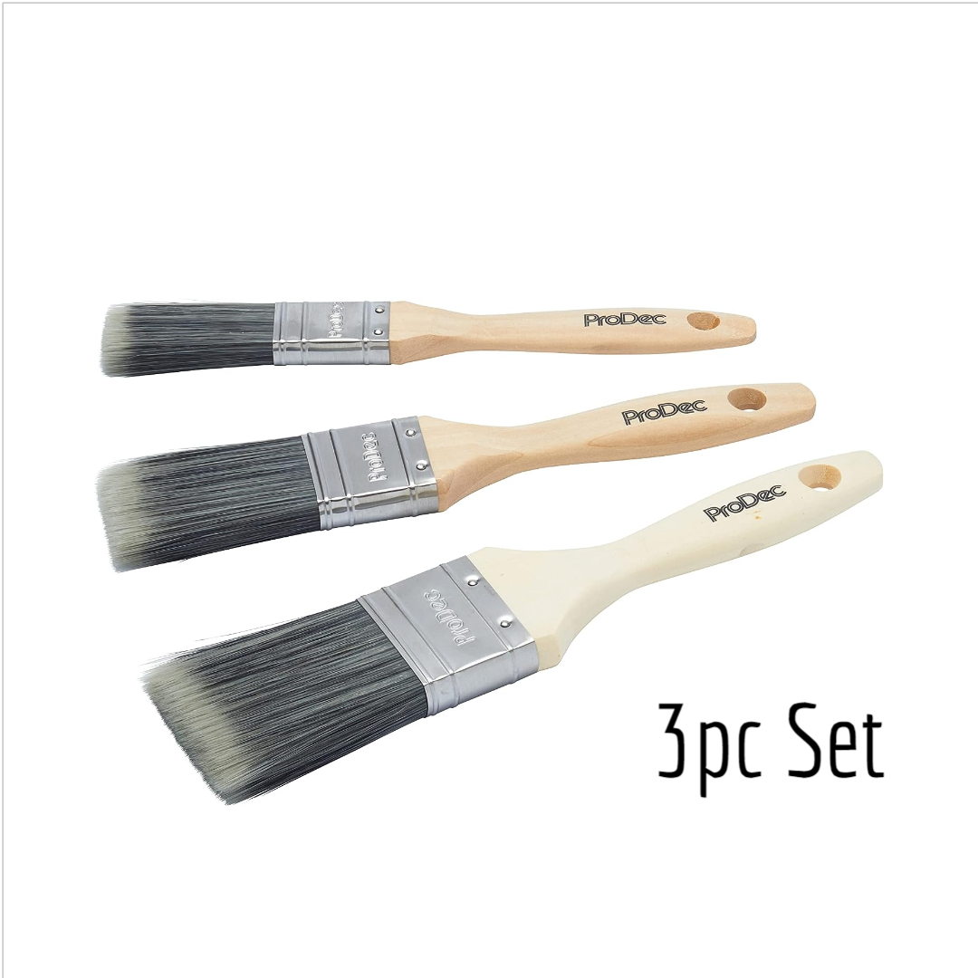 ProDec Decorators Synthetic Bristle Paint Brushes Various Sizes eBay