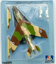 EBOND Modellino Aereo Militare Dassault Super Mystere - Fabbri - 1:100 - 0558