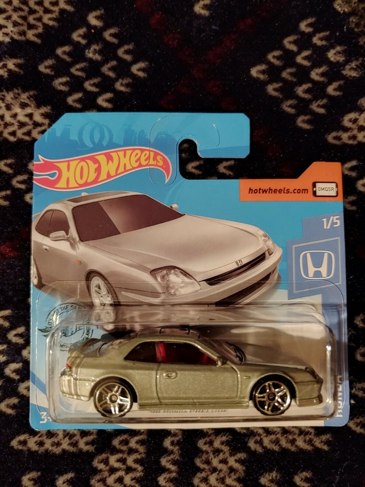 Hot Wheels '98 Honda Prelude #166 Argento – Serie Base 1:64 – Edizione 2020