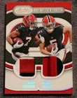 2024 Panini Absolute Football Holo Silver Bijan Robinson / Drake London #TTM-ATL