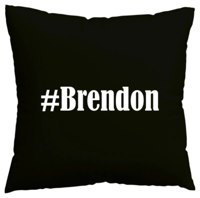Kissenbezug #Brendon I love Brendon Schwarz 110320
