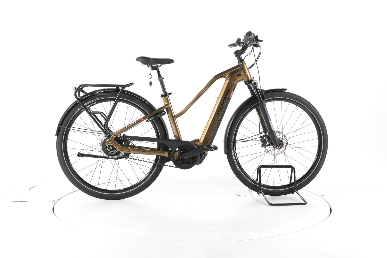 FLYER Upstreet4 7.23 Vélo électrique de ville Bosch Batterie 625Wh 28" marron