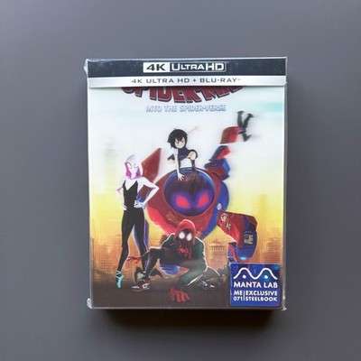 Spider-Man: Into the Spider-Verse Steelbook 4K+2D Double Lenticular B Manta Lab
