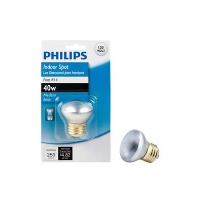 Philips 415380 BC-40R14N 120V R14 Bulb 40W Incandescent Light Fixture