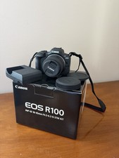 Canon EOS R100 Mirrorless Camera Kit RF-S 18-45mm f/4.5-6.3 IS STM 24.2MP CMOS