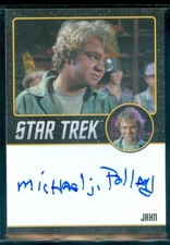 Star Trek Original Series 50th Anniversary  Michael J Pollard  Autograph Card