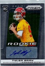Tyler Bray 2013 Panini Prizm Autograph/Signed/Auto #293 Chiefs Rookie Card