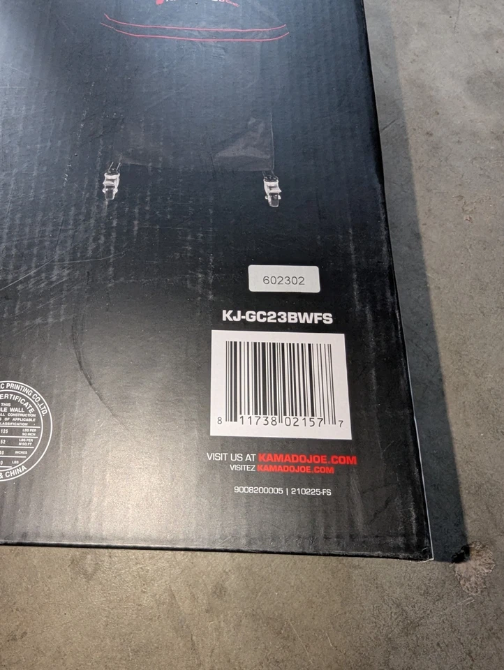 Cubierta de parrilla Kamado Joe para Classic Joe - negra KJ-GC23BWFS - NUEVA EN CAJA Foto 2 de 2