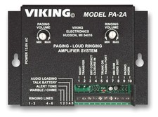 Viking Electronics Paging Loud Ringer with 8 Ohm Horn PA-2A UPC 615687220483