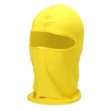 Summer Balaclava Face Mask Sun Protection Face Cover, Yellow