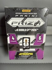 2026 Panini Prizm FIFA World Cup Soccer Trading Cards Blaster Box SEALED