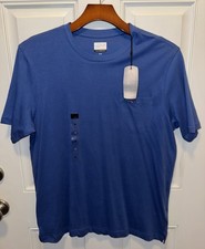 NWT NEW Greg Norman Mens Cotton Lux Shark Cla...