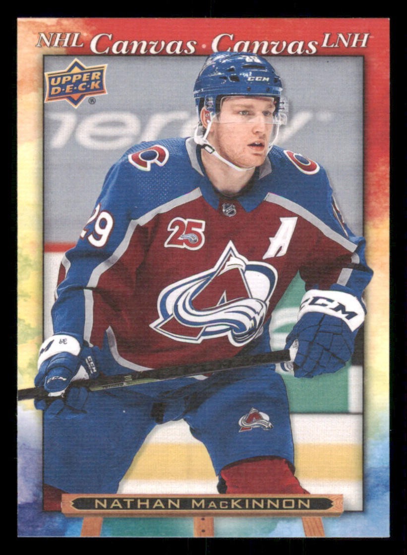 2021-22 Upper Deck Tim Hortons NHL Canvas #C13 Nathan MacKinnon