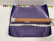 B-Flex Glitter Premium HTV - Iron On Heat Transfer Vinyl (Purple 12" x 15")