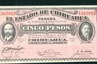 5 Peso 1915 ((AU)) El Estado De Chihuahua - Pagara ** PAPER CURRENCY — photo 1
