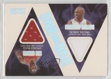 2005-06 Topps Luxury Box One on Relics 9/225 Ben Gordon Chauncey Billups HOF 1dn