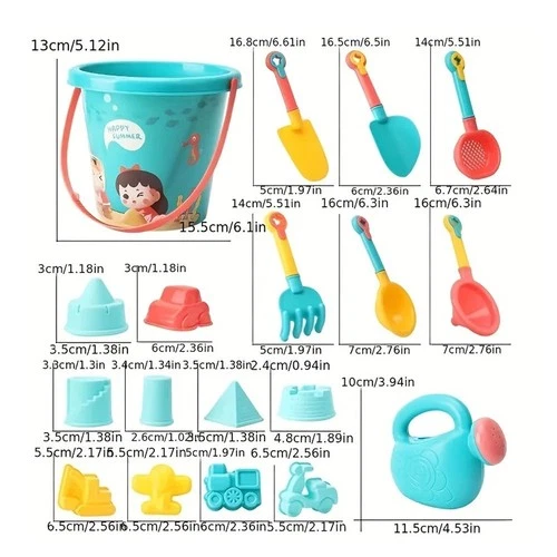 18 Piece Kids Beach Toy Set, photo 3