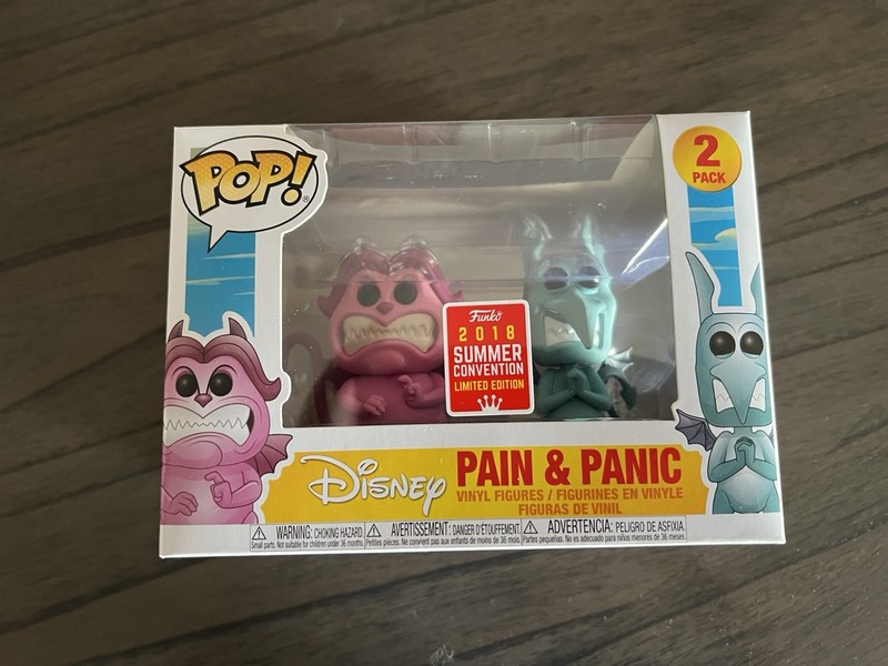 Funko Pop! Vinyl: Disney - Hercules - 2 Pack - Pain and Panic - San Diego Comic