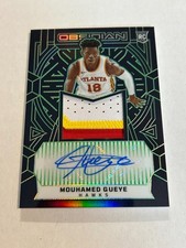 2023-24 Panini Obsidian Mouhamed Gueye 22/25 Green Rookie Patch Auto Hawks SP