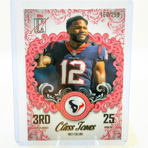 2025 Topps Signature Nico Collins Coral (RAW)