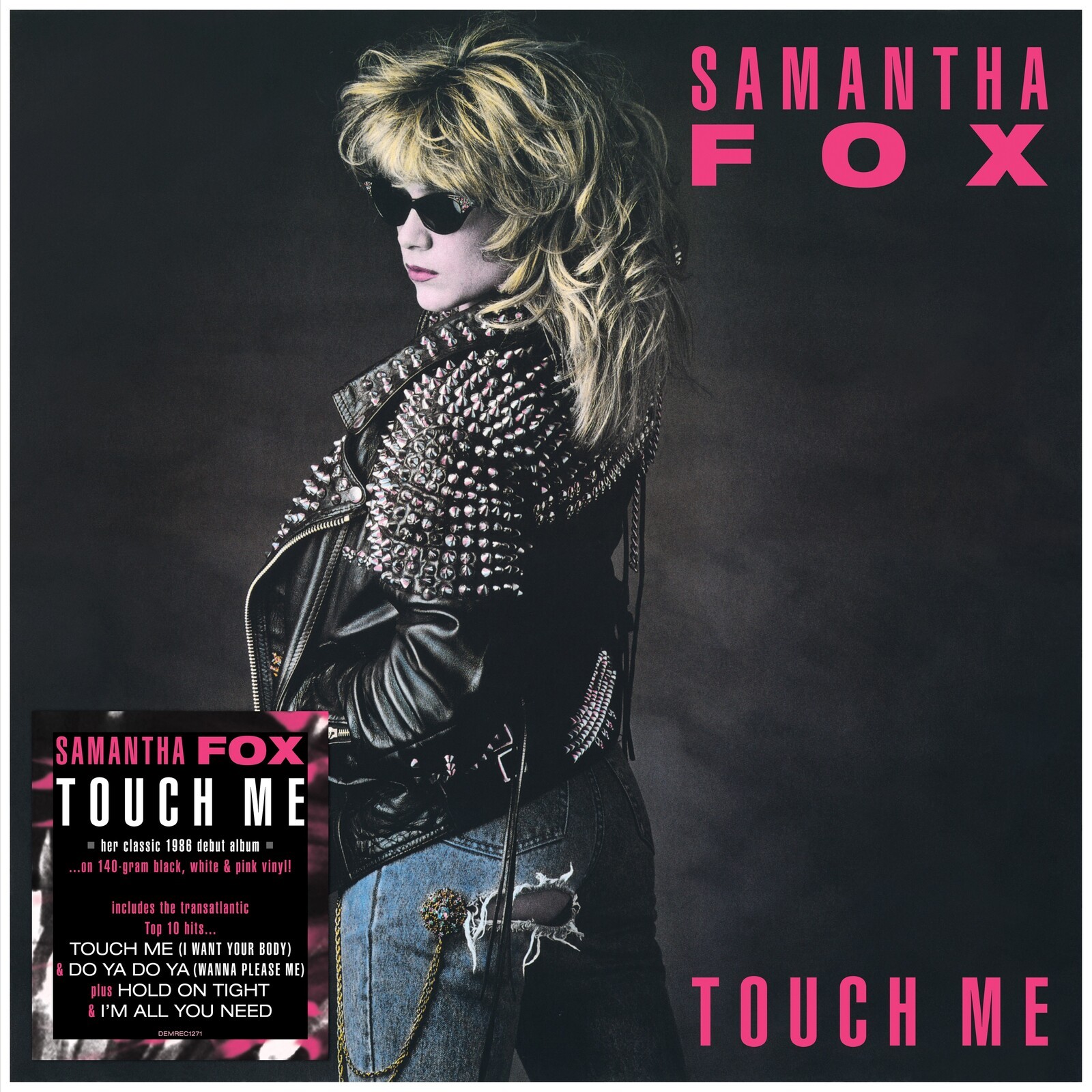 Samantha Fox Touch Me (Black/White & Pink V LP Vinyl NEW