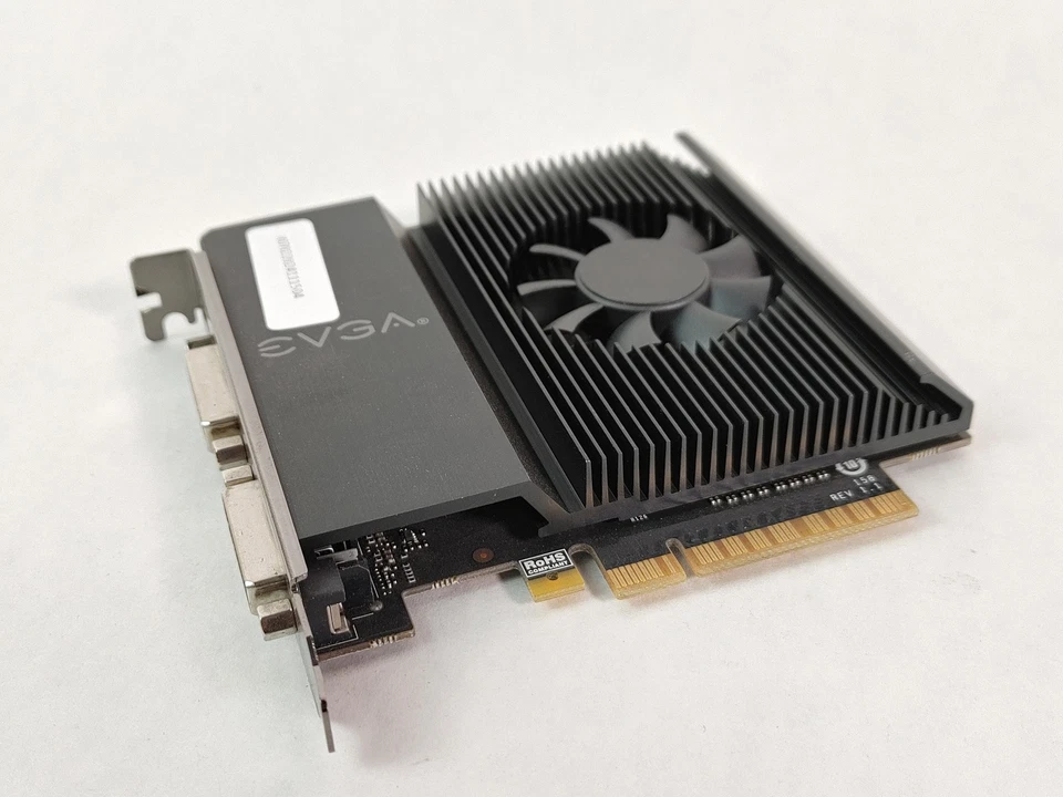 EVGA Nvidia GeForce GT 710 2GB DDR3 PCI Express x8 Desktop Video Card - Image 3 of 4