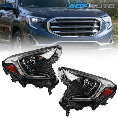 2P HID/Xenon Headlight For GMC Terrain 2018-2021 Assembly w/ Ballast & Bulb Lamp