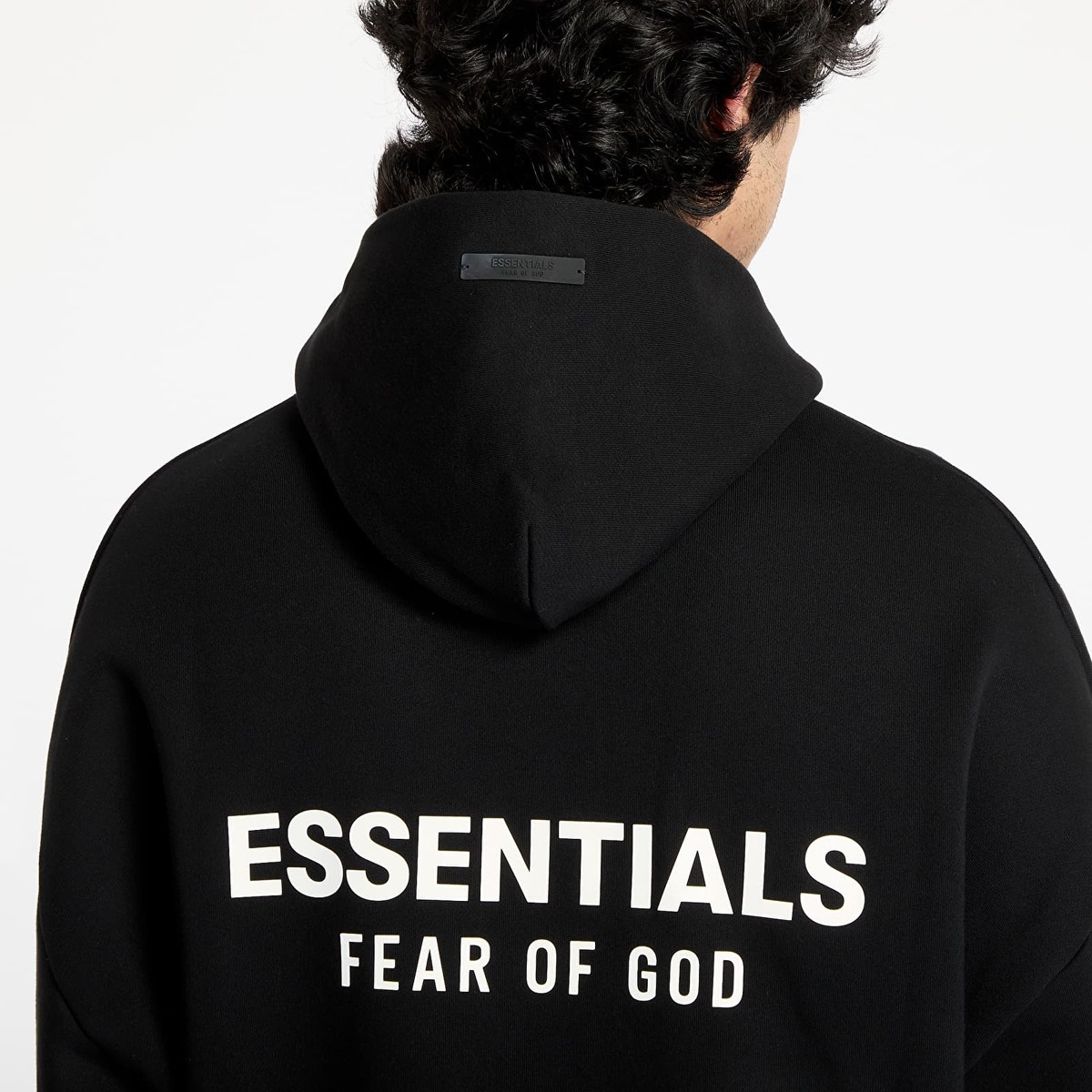 Fear of God Essentials Fleece Hoodie (FW24) Black 192HO246250F